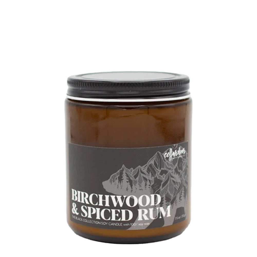 Scented Candle - Birchwood + Spiced Rum