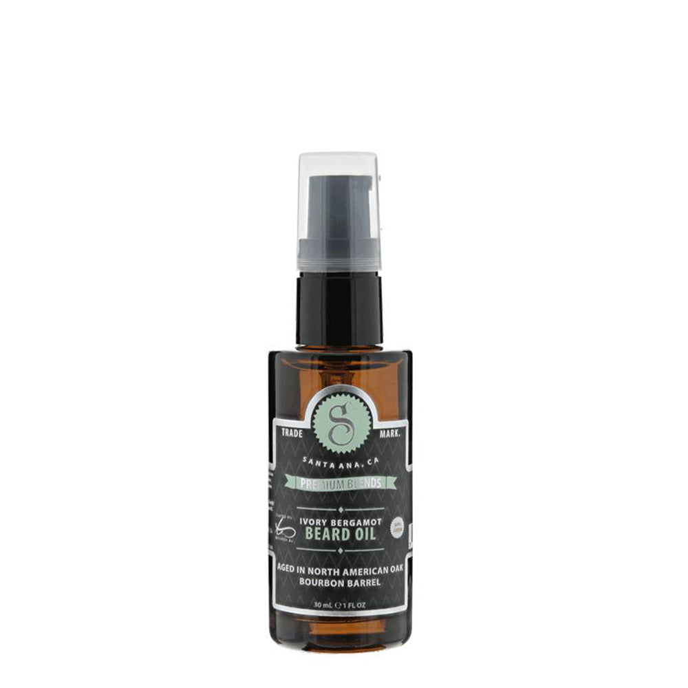 Premium Beard Oil - Ivory Bergamot