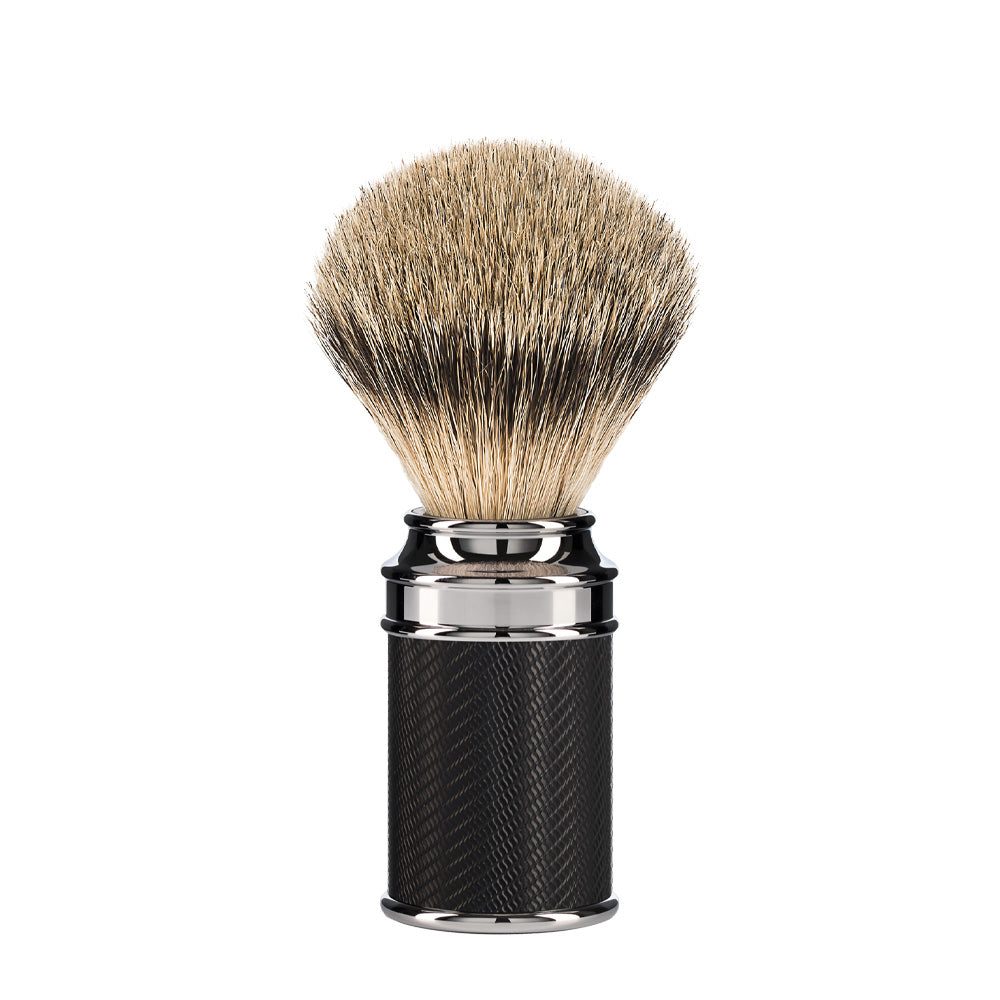 Muhle Scheerkwast Traditional - Silvertip Black