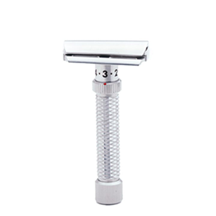 Rex Supply Co. Slant Safety Razor Konsol Stainless Steel