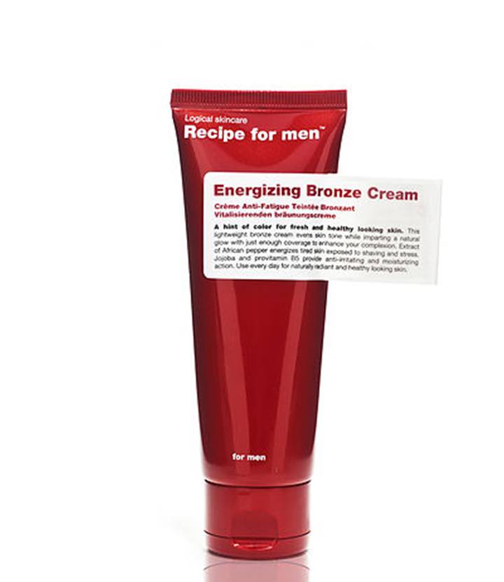 Recipe for Men Energizing Bronze Cream 75 ml