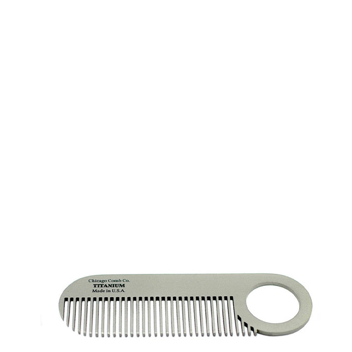 Image of product Beard comb - Model No. 2 - Titanium