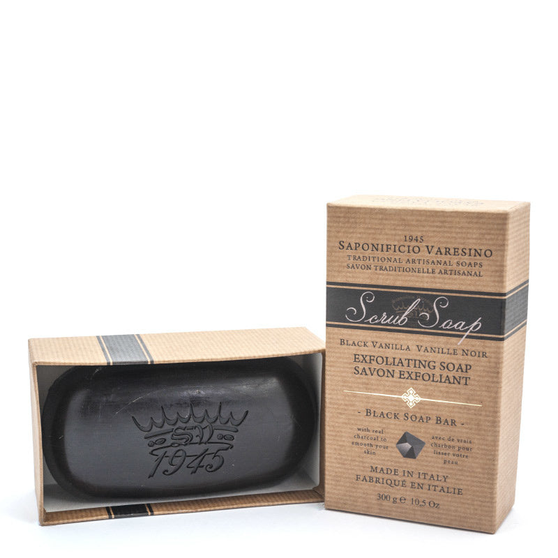 Image of product Exfoliating soap - Black Vanilla